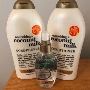 OGX conditioner and oil bundle!